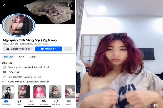 Nguyễn Tường Vy quyến rũ khi thực hiện hành động ấy